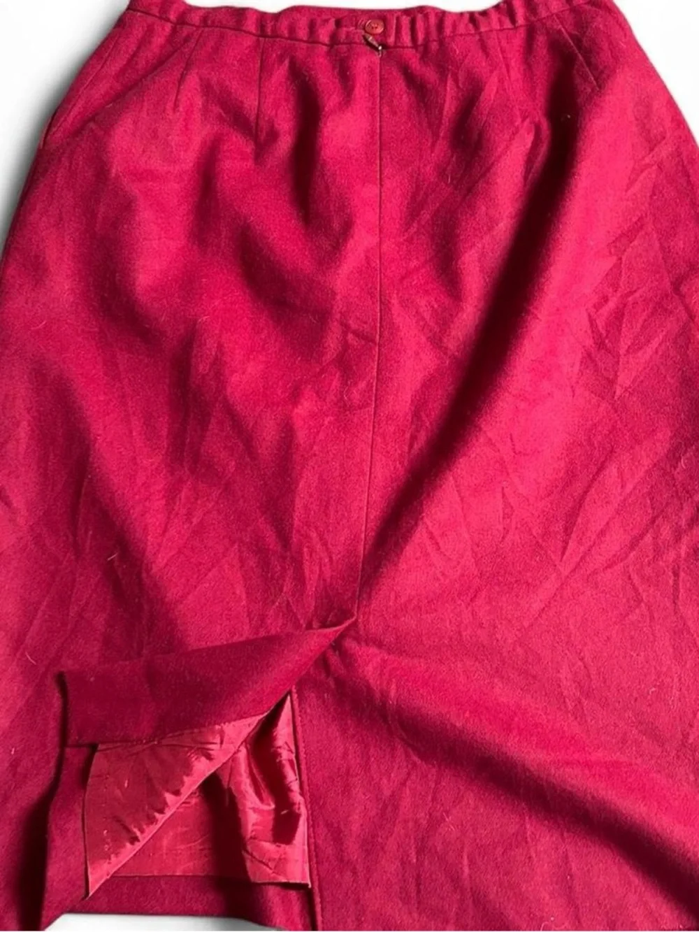 Pendleton Rich Raspberry Pencil Skirt - Picture 5 of 6